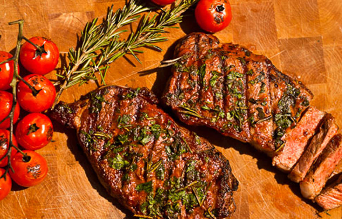 Steak au cari rouge Recette